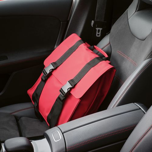 burdeos Mochila Edinburgh de 22 L fabricada en rPU y rPET. Para PC 17