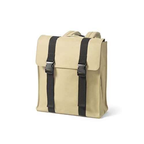 beis Mochila Edinburgh de 22 L fabricada en rPU y rPET. Para PC 17