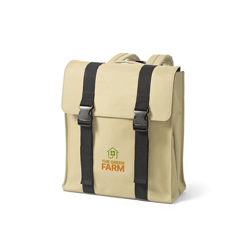beis Mochila Edinburgh de 22 L fabricada en rPU y rPET. Para PC 17