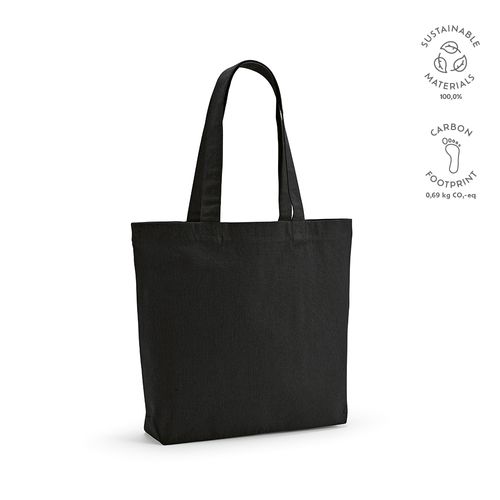 Bolsa de compra Kilimanjaro; rCotton 180 gsm. Asas: 65 cm. Fuelle