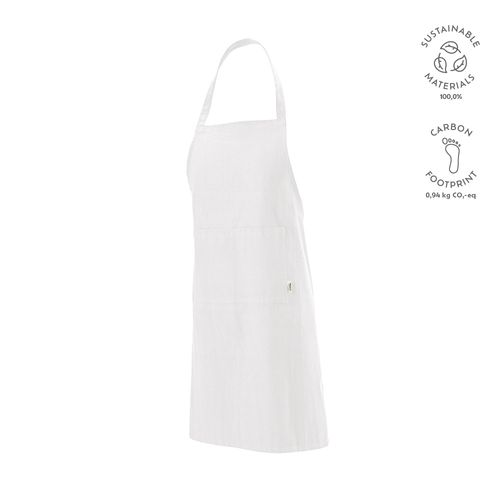 Delantal Rubens, fabricado en algodón reciclado de 180 gsm