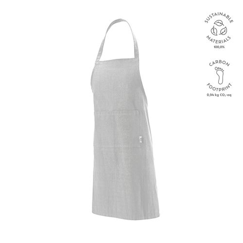 Delantal Rubens, fabricado en algodón reciclado de 180 gsm