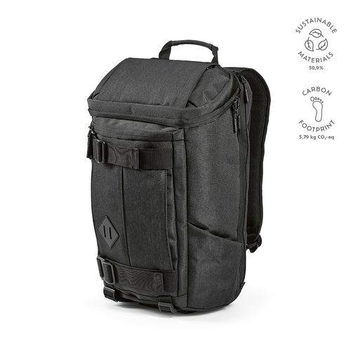 Sac à dos Paso 20L rPET. Boucles en bas Poche ordinateur 17"
