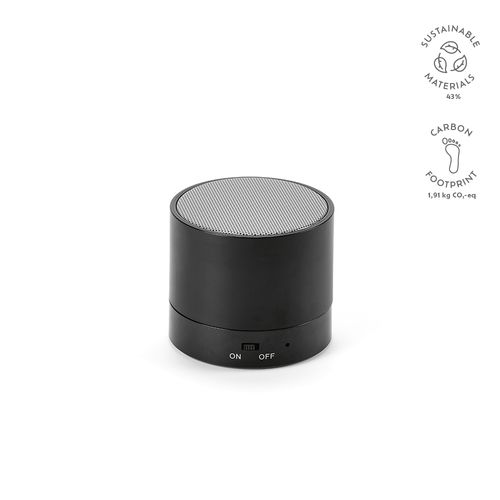 Enceinte Gauss rABS, 300mAh. Autonomie jusqu’à 1,5h. 3W