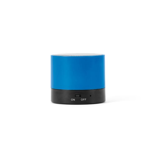 blue Altavoz Gauss; rABS, 300 mAh. Autonomía hasta 1,5 horas. 3 W.