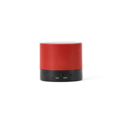 red Altavoz Gauss; rABS, 300 mAh. Autonomía hasta 1,5 horas. 3 W.