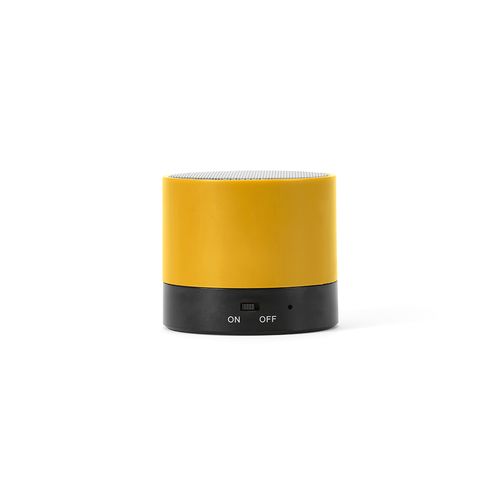 orange Altavoz Gauss; rABS, 300 mAh. Autonomía hasta 1,5 horas. 3 W.