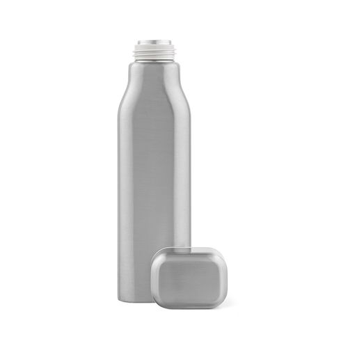 plateado Botella Virtuos ; rInox de 1030 ml. Pared simple y hermética