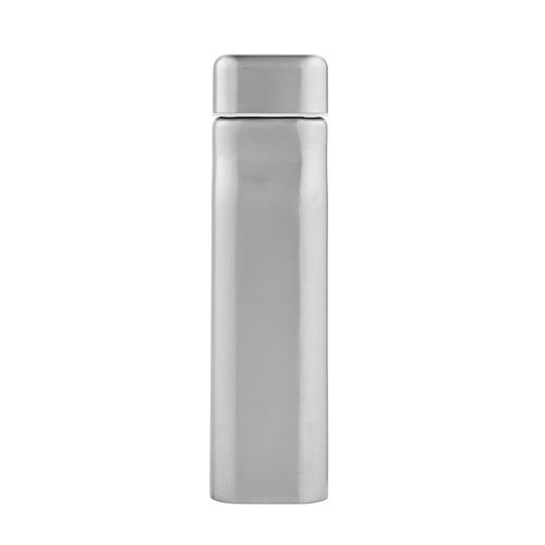 plateado Botella Virtuos ; rInox de 1030 ml. Pared simple y hermética