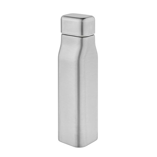 plateado Botella Virtuos ; rInox de 1030 ml. Pared simple y hermética