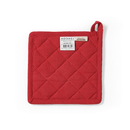 red Agarrador de cocina Klimt en algodón reciclado de 180 gsm