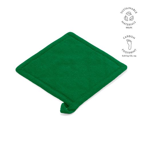 green Agarrador de cocina Klimt en algodón reciclado de 180 gsm