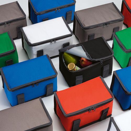 green Nevera Florence M; 5 l, de rPET. Cremalleras termoinyectadas