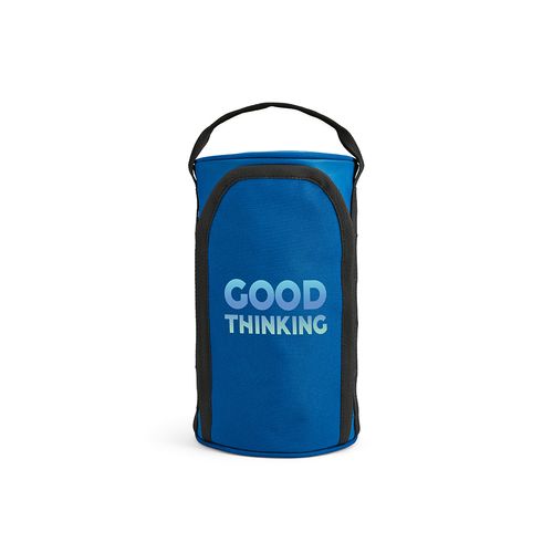 Trousse de toilette Riga 5,7L rPET, forme cylindre, poignée