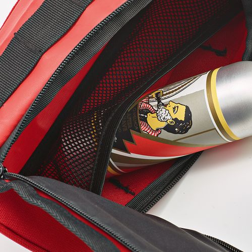 Neceser Riga de 5,7 l de rPET. Cilíndrico con asa de transporte