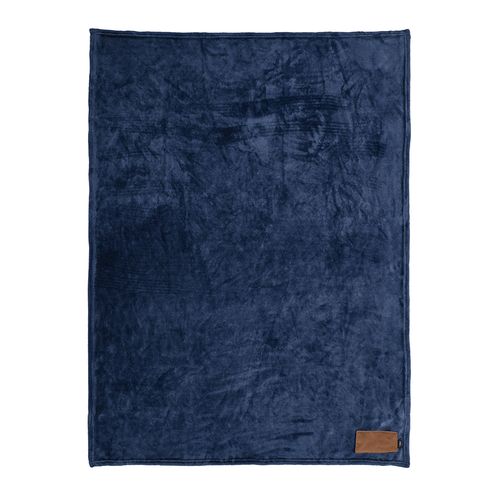 Plaid Van Eyck en rPET 240 g/m², patch personnalisable.