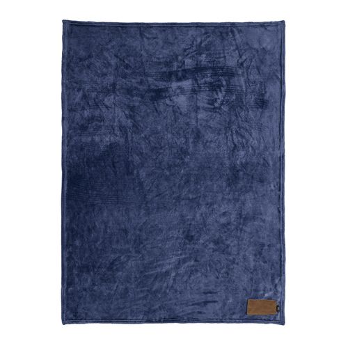 Plaid Van Eyck en rPET 240 g/m², patch personnalisable.
