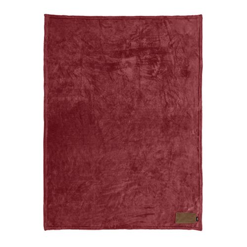 Plaid Van Eyck en rPET 240 g/m², patch personnalisable.