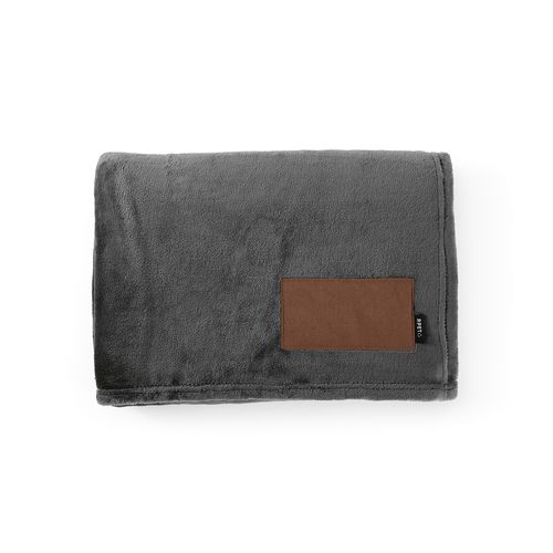 Plaid Van Eyck en rPET 240 g/m², patch personnalisable.