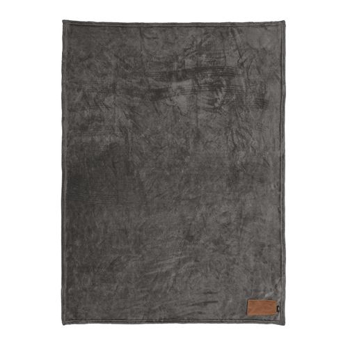 Plaid Van Eyck en rPET 240 g/m², patch personnalisable.