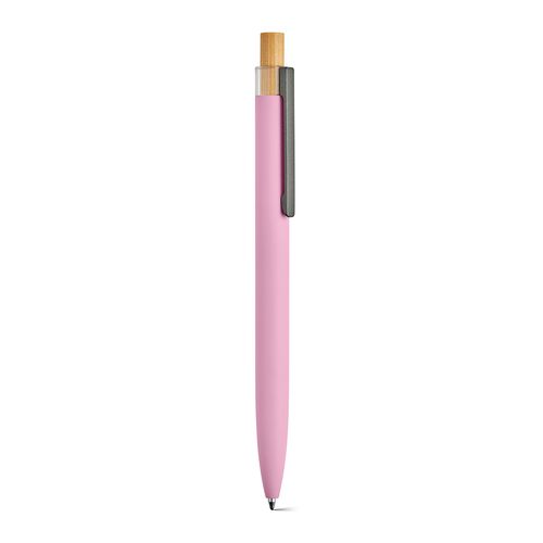 Stylo Tolkien en alu & bambou, encre bleue 1km Dokumental®