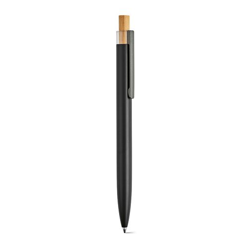black Bolígrafo Tolkien; rAluminio, bambú. Tinta Dokumental® azul 1km