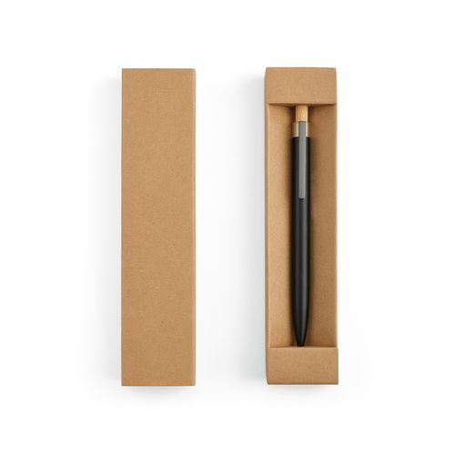 black Bolígrafo Tolkien; rAluminio, bambú. Tinta Dokumental® azul 2 km