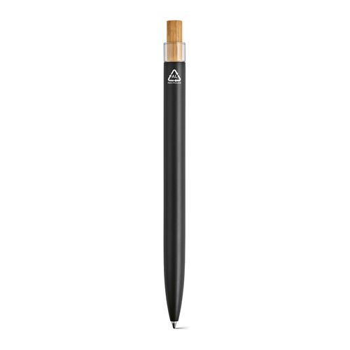 black Bolígrafo Tolkien; rAluminio, bambú. Tinta Dokumental® azul 1km