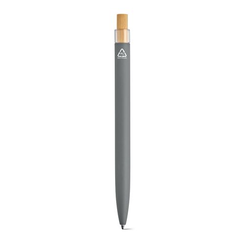 gray Bolígrafo Tolkien; rAluminio, bambú. Tinta Dokumental® azul 1km