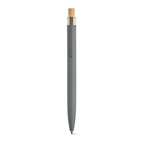gray Bolígrafo Tolkien; rAluminio, bambú. Tinta Dokumental® azul 1km