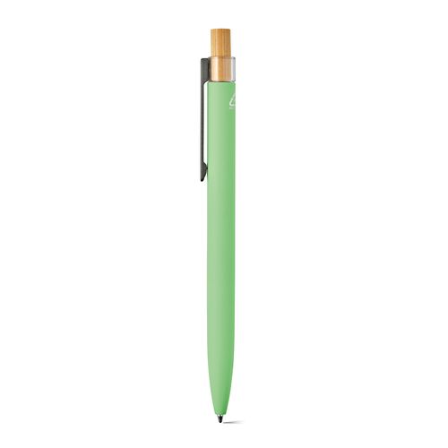 verde claro Bolígrafo Tolkien; rAluminio, bambú. Tinta Dokumental® azul 1km