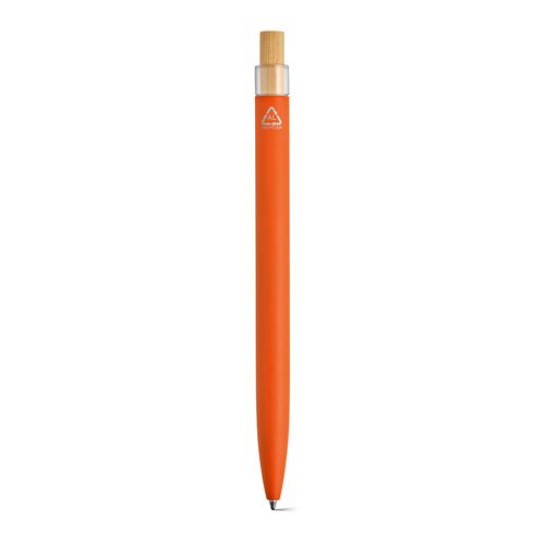 orange Bolígrafo Tolkien; rAluminio, bambú. Tinta Dokumental® azul 1km