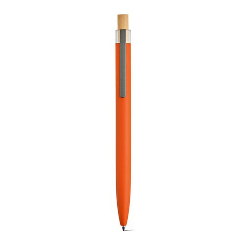 orange Bolígrafo Tolkien; rAluminio, bambú. Tinta Dokumental® azul 1km