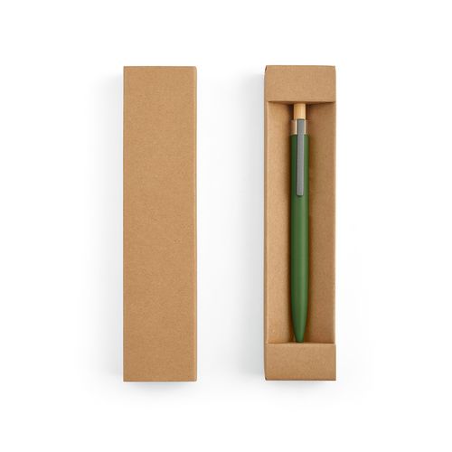 verde oscuro Bolígrafo Tolkien; rAluminio, bambú. Tinta Dokumental® azul 1km