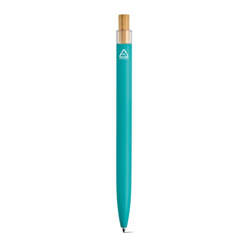 verde agua Bolígrafo Tolkien; rAluminio, bambú. Tinta Dokumental® azul 1km