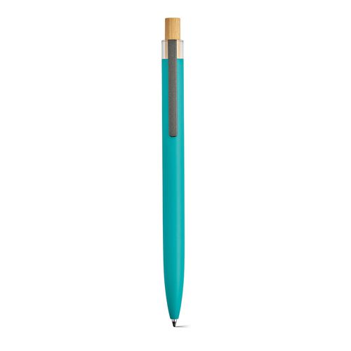 verde agua Bolígrafo Tolkien; rAluminio, bambú. Tinta Dokumental® azul 1km