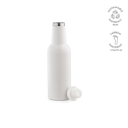 white Botella Sepik; rInox, 360 ml. Doble pared y hermética