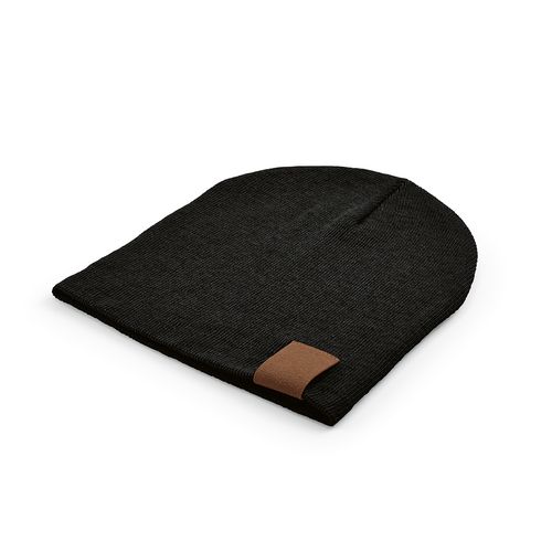 black Gorro Marley de rPET. Con parche personalizable