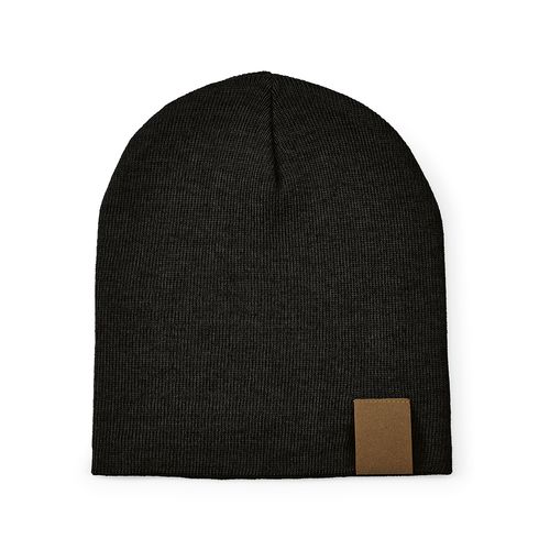 black Gorro Marley de rPET. Con parche personalizable