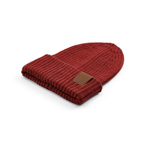 Bonnet Cobain en rPET et laine. Patch personnalisable