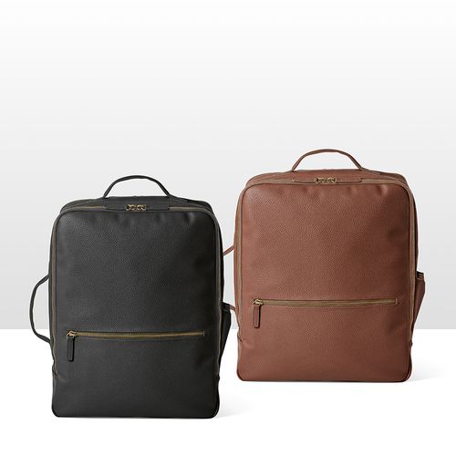 Sac à dos Paris 20L rCuir. Poche ordinateur 17"