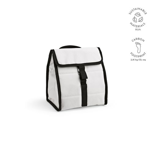 white Nevera Reykjavik de 9 l de rPET ; Roll top y cierre gancho