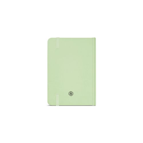 verde pastel Libreta Marquez A6 de tapa dura. 196 hojas recicladas de 70 gsm