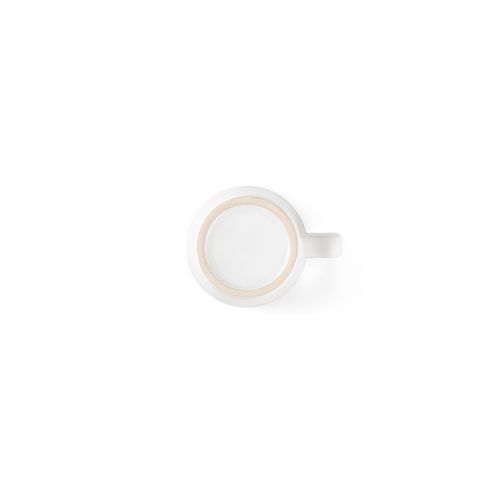 white Taza Thames 75 de cerámica. 75 ml. Acabado mate