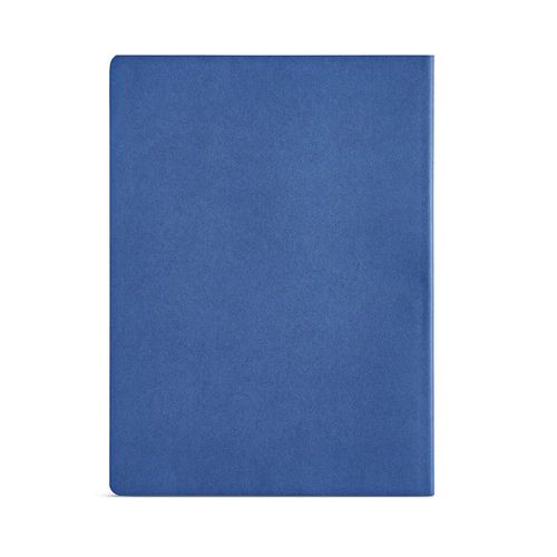 Cuaderno Bronte A6 de tapa blanda de cartón reciclado.