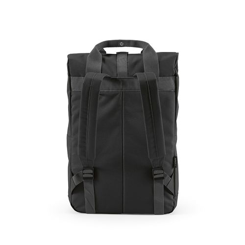 Mochila Warsaw de 20 l de rPET. Cierre roll top con hebilla