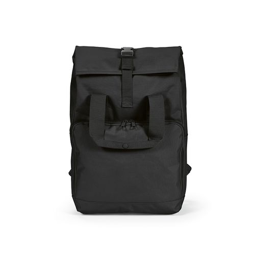 Sac à dos Warsaw 20L rPET. Fermeture enroulable avec boucle.