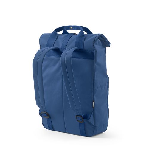 Mochila Warsaw de 20 l de rPET. Cierre roll top con hebilla