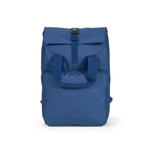 Mochila Warsaw de 20 l de rPET. Cierre roll top con hebilla