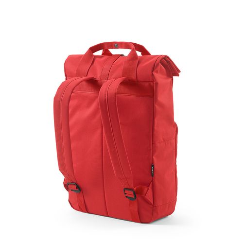 Mochila Warsaw de 20 l de rPET. Cierre roll top con hebilla